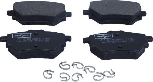 Maxgear 19-3385 - Set placute frana,frana disc parts5.com