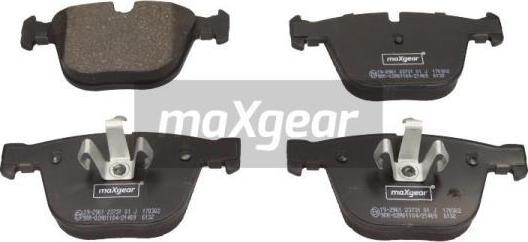 Maxgear 19-2961 - Set placute frana,frana disc parts5.com