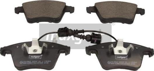 Maxgear 19-2962 - Brake Pad Set, disc brake parts5.com