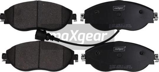 Maxgear 19-2907 - Zestaw klocków hamulcowych, hamulce tarczowe parts5.com