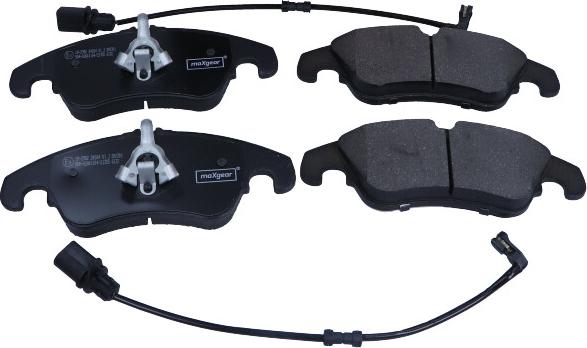 Maxgear 19-2982 - Zestaw klocków hamulcowych, hamulce tarczowe parts5.com