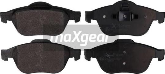 Maxgear 19-2092 - Komplet kočnih obloga, disk kočnica parts5.com