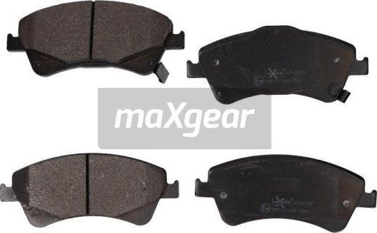 Maxgear 19-2159 - Zestaw klocków hamulcowych, hamulce tarczowe parts5.com