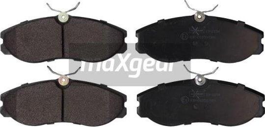 Maxgear 19-2154 - Juego de pastillas de freno parts5.com