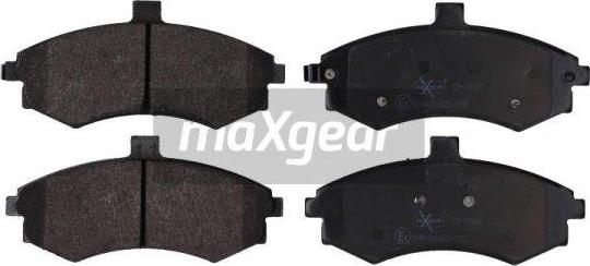 Maxgear 19-2165 - Juego de pastillas de freno parts5.com