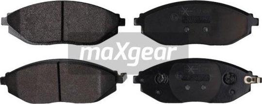 Maxgear 19-2168 - Brake Pad Set, disc brake parts5.com