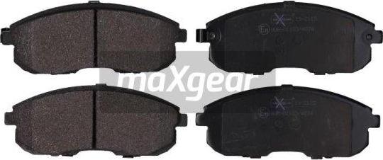 Maxgear 19-2115 - Juego de pastillas de freno parts5.com