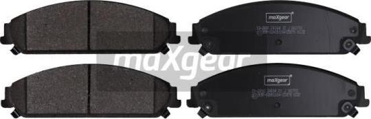 Maxgear 19-2890 - Brake Pad Set, disc brake parts5.com