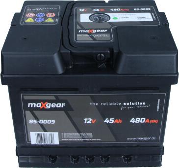 Maxgear 85-0009 - Batterie de démarrage parts5.com