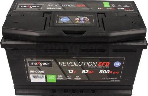 Maxgear 85-0006 - Batterie de démarrage parts5.com