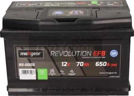 Maxgear 85-0003 - Starter Battery parts5.com