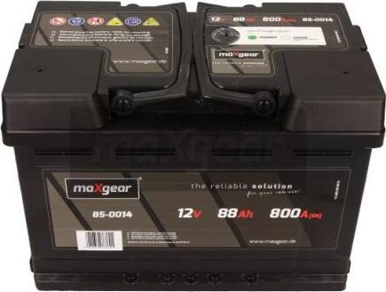 Maxgear 85-0014 - Batterie de démarrage parts5.com