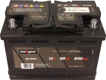 Maxgear 85-0014 - Akumulator parts5.com