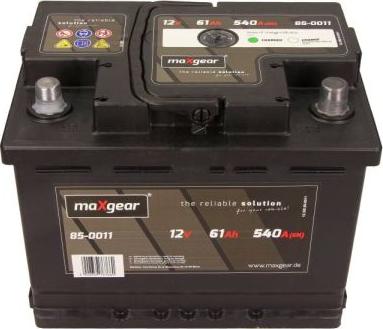 Maxgear 85-0011 - Batterie de démarrage parts5.com