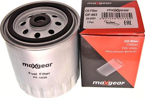 Maxgear 26-0020 - Fuel filter parts5.com