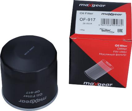 Maxgear 26-0114 - Olejový filter parts5.com