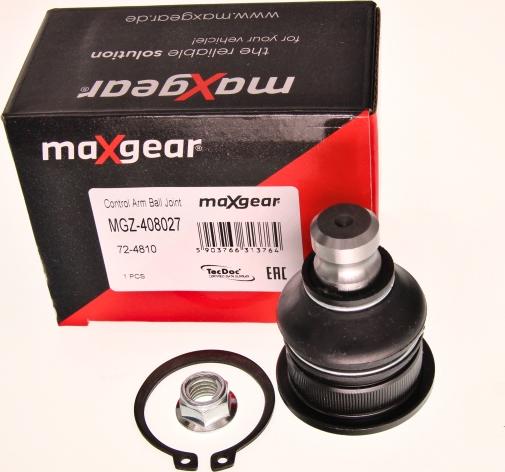 Maxgear 72-4810 - Шаровая опора, несущий / направляющий шарнир parts5.com