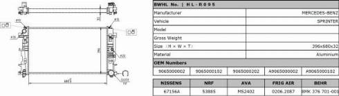 Maxgear AC280232 - Hladilnik, hlajenje motorja parts5.com