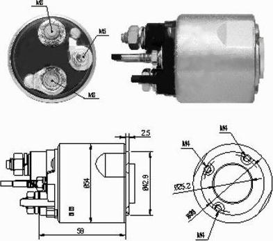 Meat & Doria 46159 - Μαγνητικός διακόπτης, μίζα parts5.com