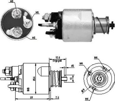 Meat & Doria 46169 - Elektromagnetický spínač, startér parts5.com