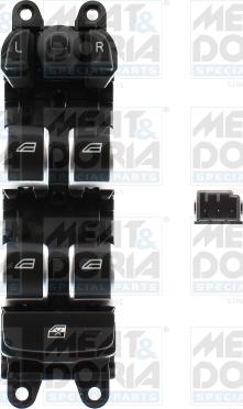 Meat & Doria 26669 - Interruptor, elevalunas parts5.com