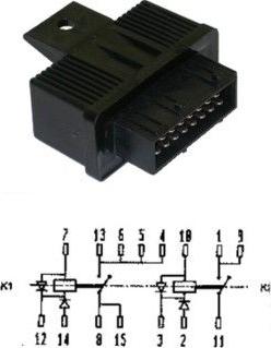 Meat & Doria 73240107 - Releu, pompa combustibil parts5.com