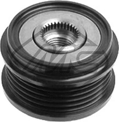 Metalcaucho 04912 - Koło pasowe, alternator parts5.com