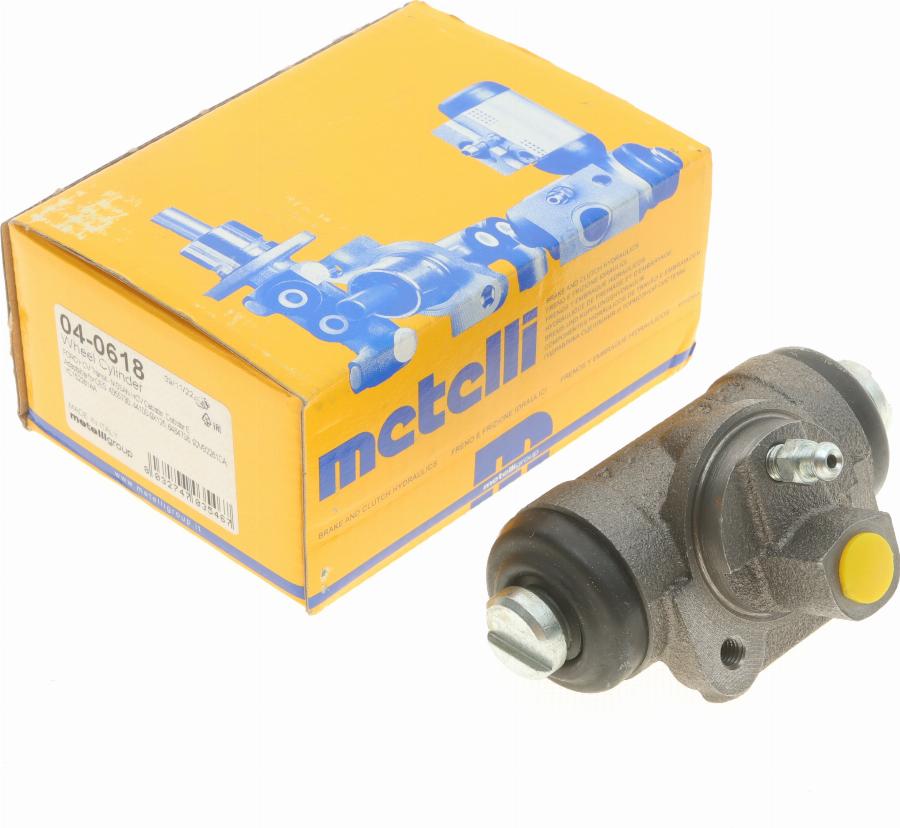 Metelli 04-0618 - Спирачно цилиндърче на колелото parts5.com