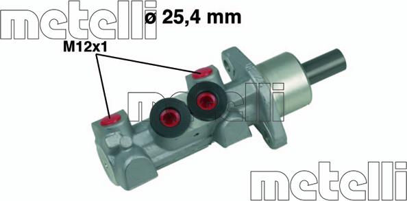 Metelli 05-0451 - Brake Master Cylinder parts5.com