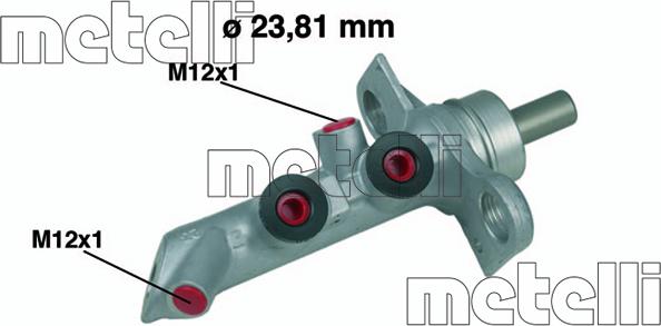 Metelli 05-0485 - Brake Master Cylinder parts5.com