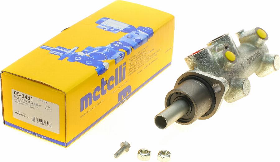 Metelli 05-0481 - Pompa centrala, frana parts5.com