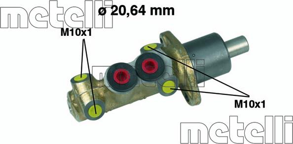 Metelli 05-0059 - Pompa centrala, frana parts5.com