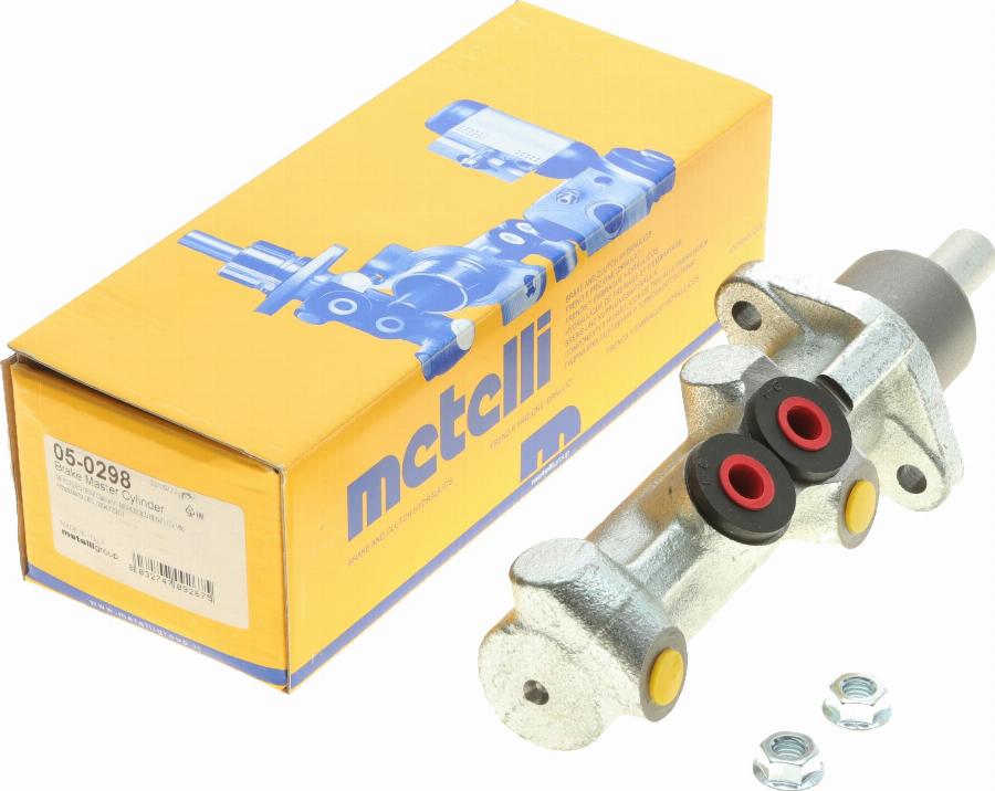 Metelli 05-0298 - Főfékhenger parts5.com