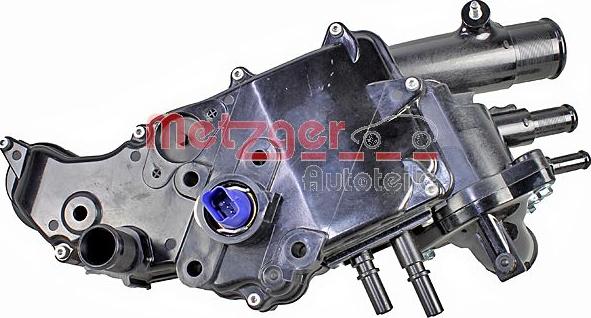 Metzger 4010283 - Termosztát, hűtőfolyadék parts5.com