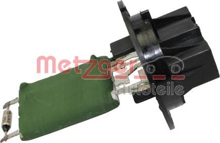 Metzger 0917050 - Resitencia, ventilador habitáculo parts5.com