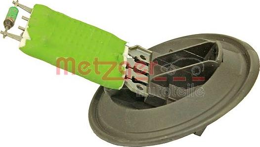 Metzger 0917028 - Rezistor, ventilator habitaclu parts5.com