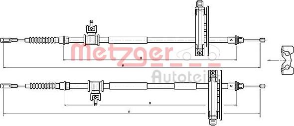 Metzger 10.5359 - Zicovod,rocna zavora parts5.com