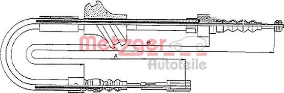 Metzger 10.7541 - Tross,seisupidur parts5.com