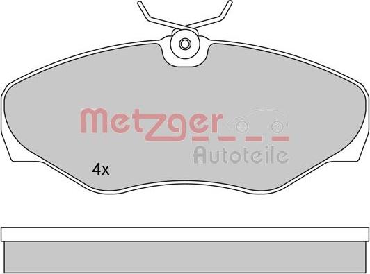 RENAULT 7711 946 181 - Комплект спирачно феродо, дискови спирачки parts5.com