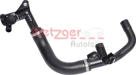 Metzger 2420055 - Furtun radiator parts5.com