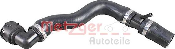 Metzger 2420118 - Furtun radiator parts5.com