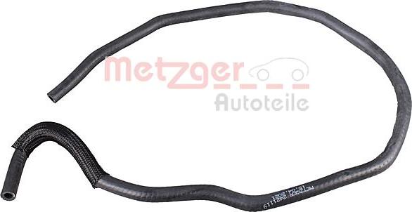 Metzger 2421119 - Radiator Hose parts5.com