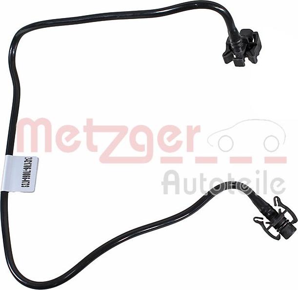 Metzger 2421706 - Furtun radiator parts5.com