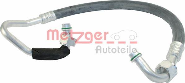 Metzger 2360072 - High / Low Pressure Line, air conditioning parts5.com