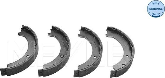 Meyle 514 042 0002 - Piduriklotside komplekt,seisupidur parts5.com