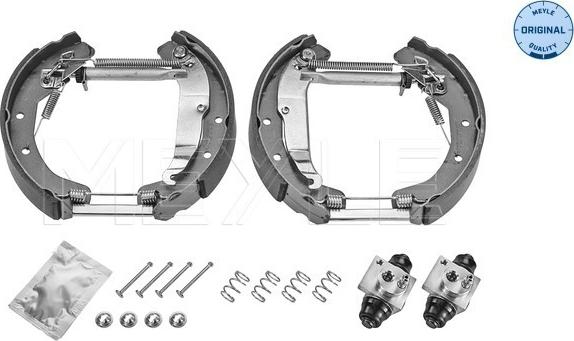 Meyle 614 533 0012 - Zestaw szczęk hamulcowych parts5.com