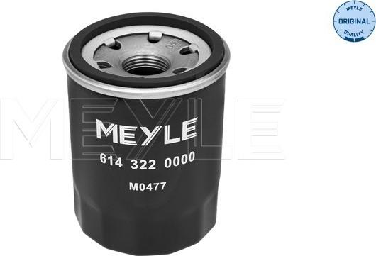 Meyle 614 322 0000 - Oljni filter parts5.com