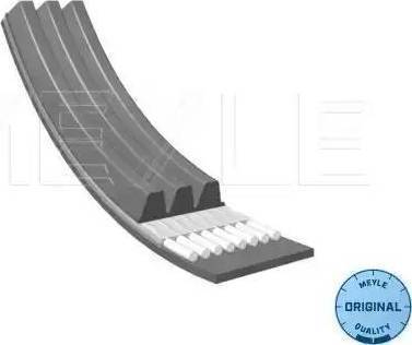 Meyle 050 003 0635 - Correa trapecial poli V parts5.com