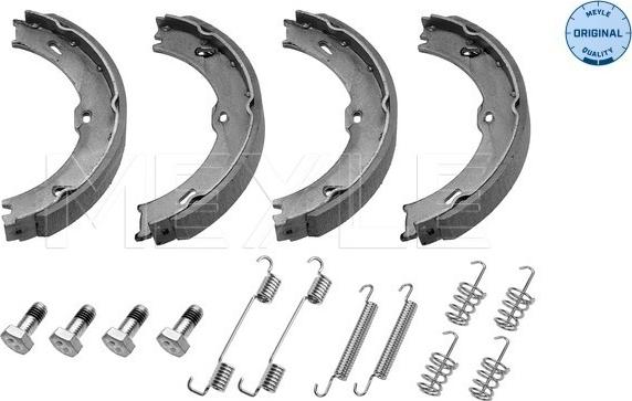 Meyle 014 533 0001/S - Jarrukenkäsarja, seisontajarru parts5.com