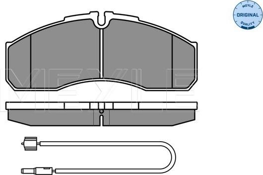 Meyle 025 291 6020/W - Set placute frana,frana disc parts5.com